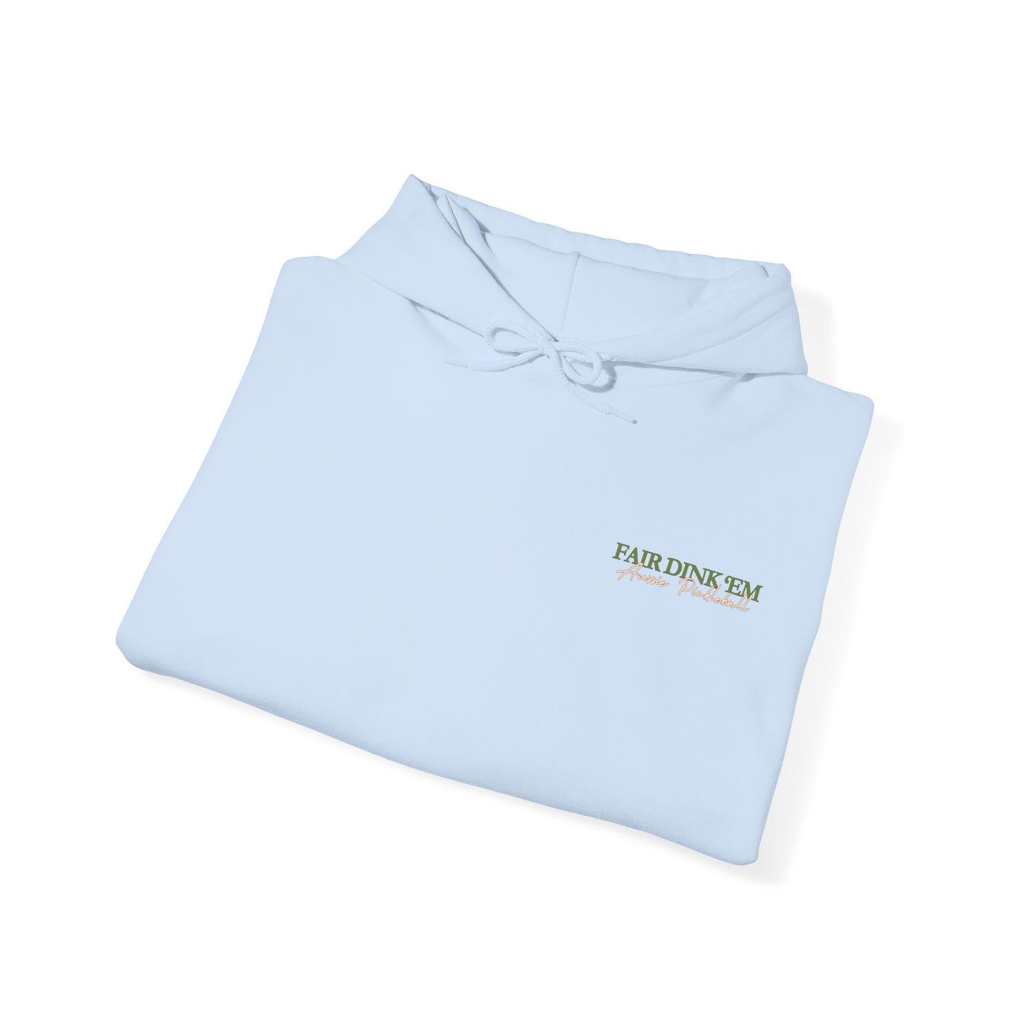 Pickleball Club Hoodie - Fair Dink 'em wordmark