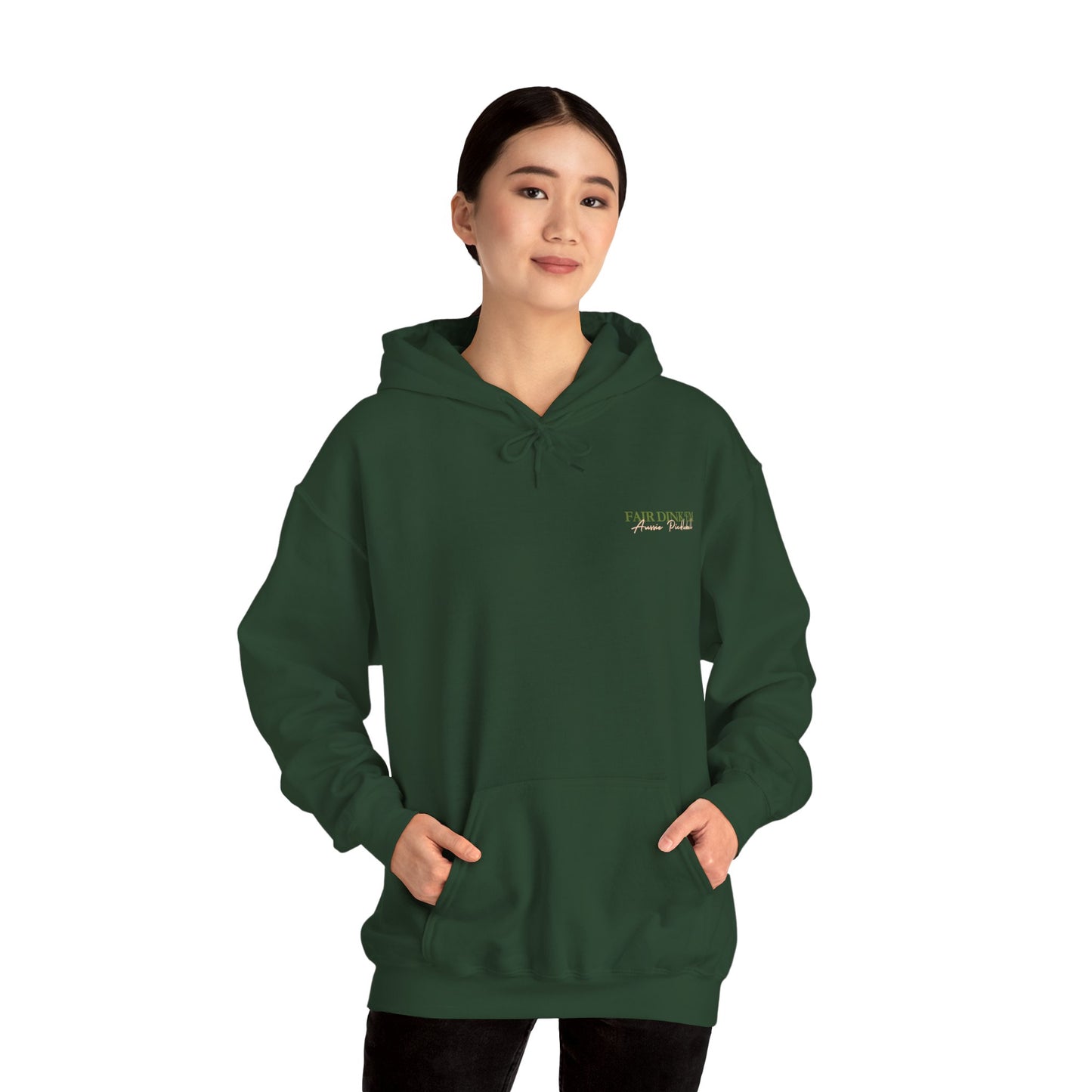 Pickleball Club Hoodie - Fair Dink 'em wordmark