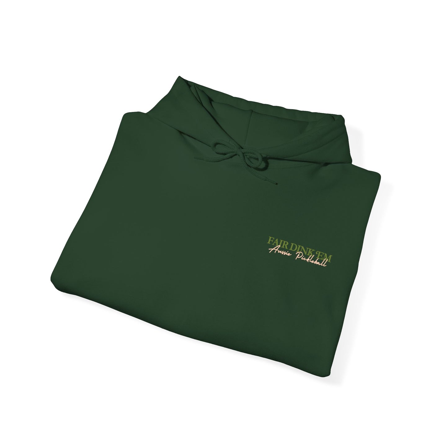 Pickleball Club Hoodie - Fair Dink 'em wordmark