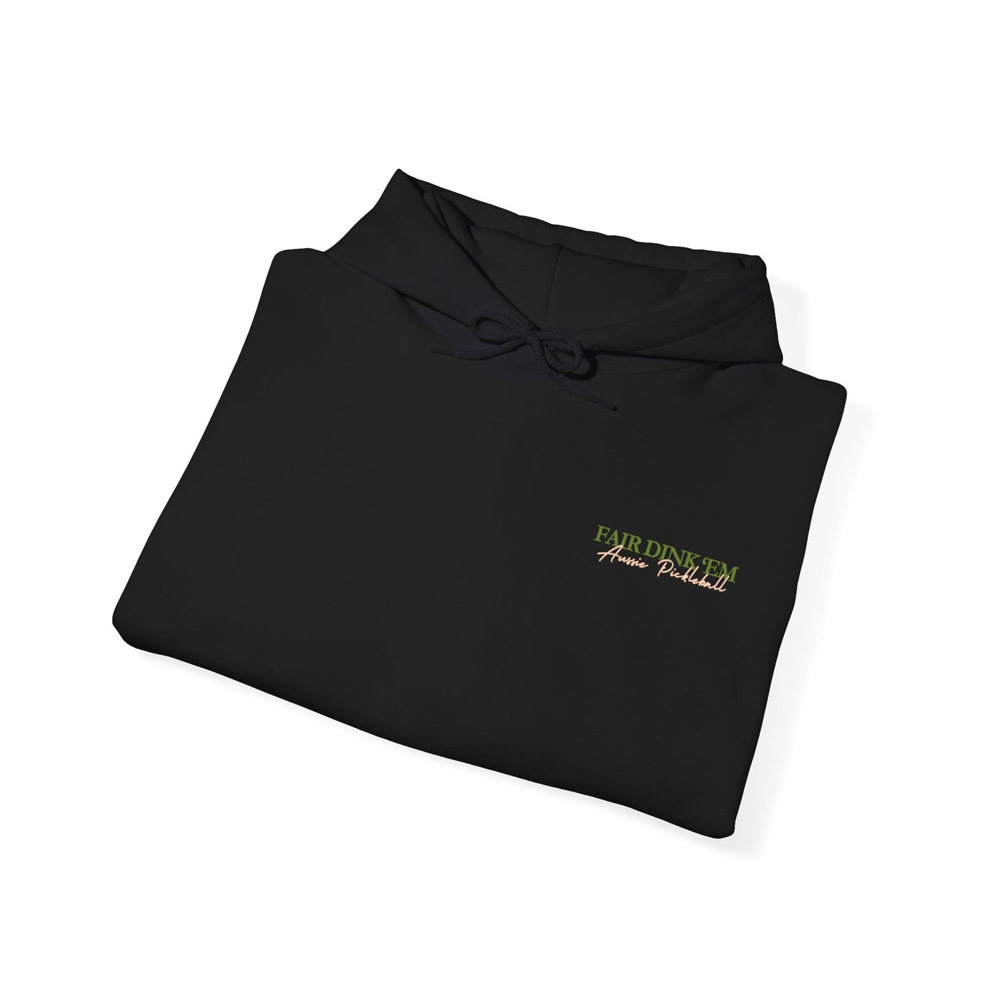 Pickleball Club Hoodie - Fair Dink 'em wordmark