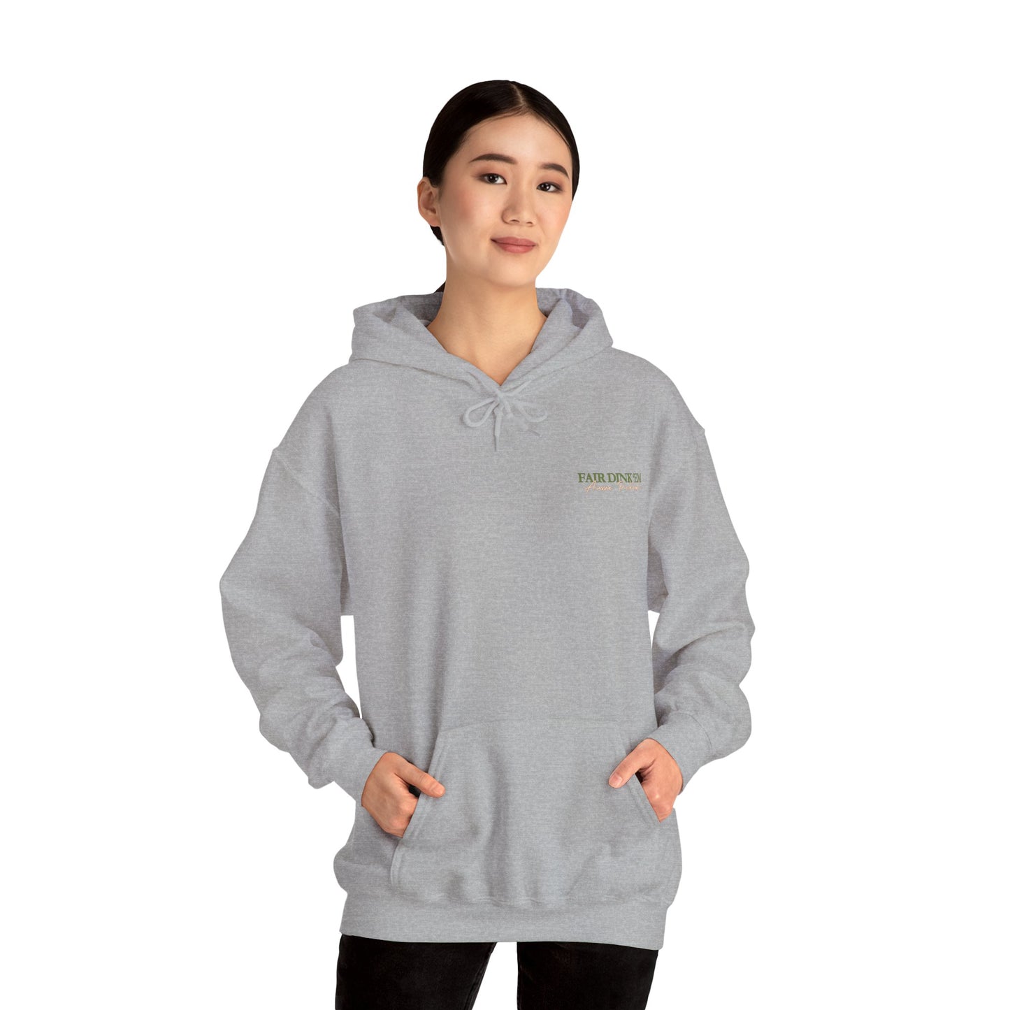 Pickleball Club Hoodie - Fair Dink 'em wordmark