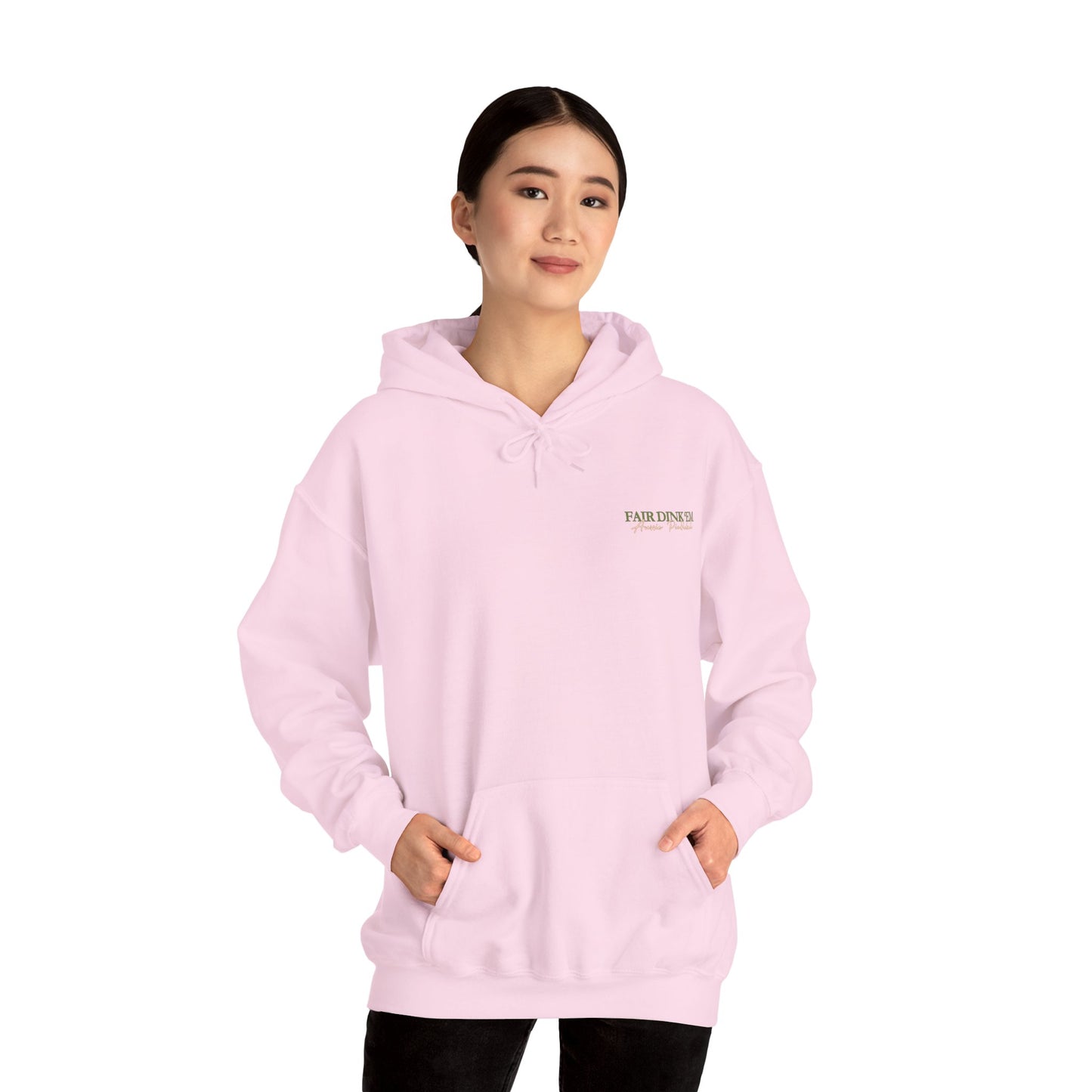 Pickleball Club Hoodie - Fair Dink 'em wordmark