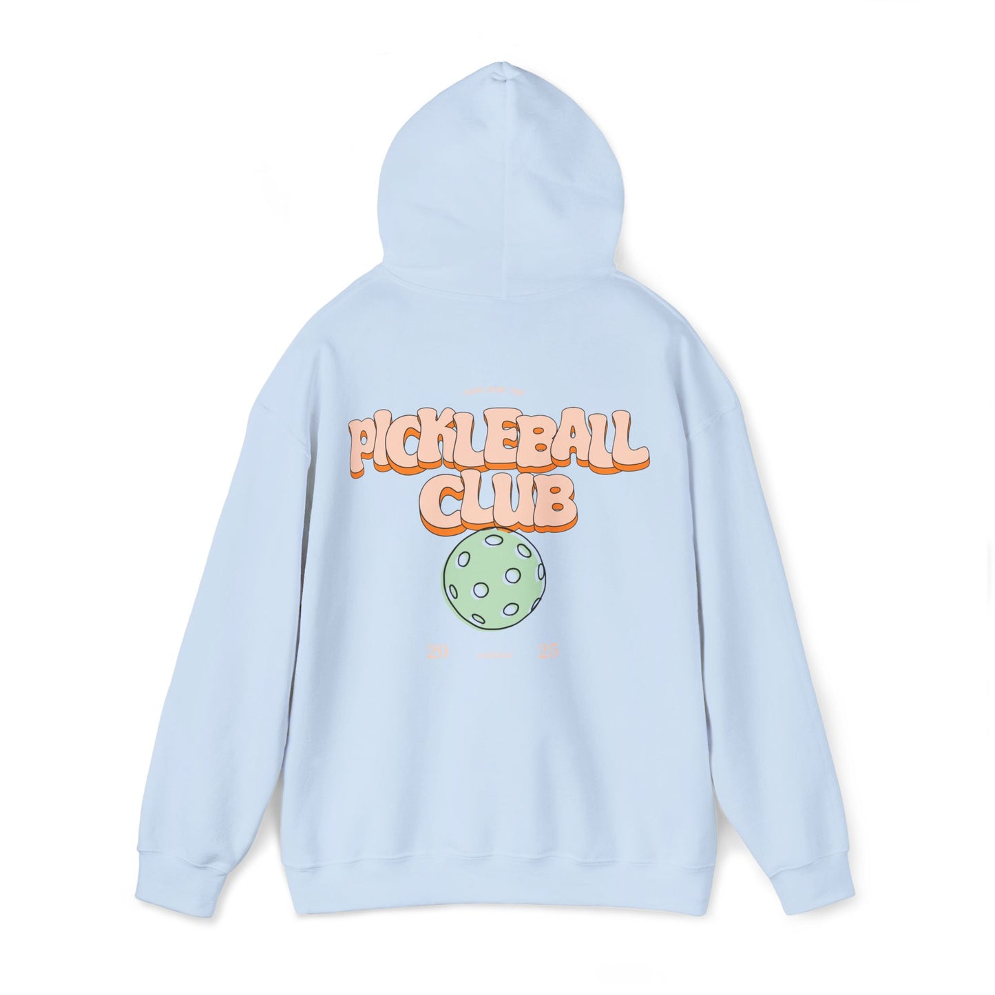 Pickleball Club Hoodie - Fair Dink 'em wordmark