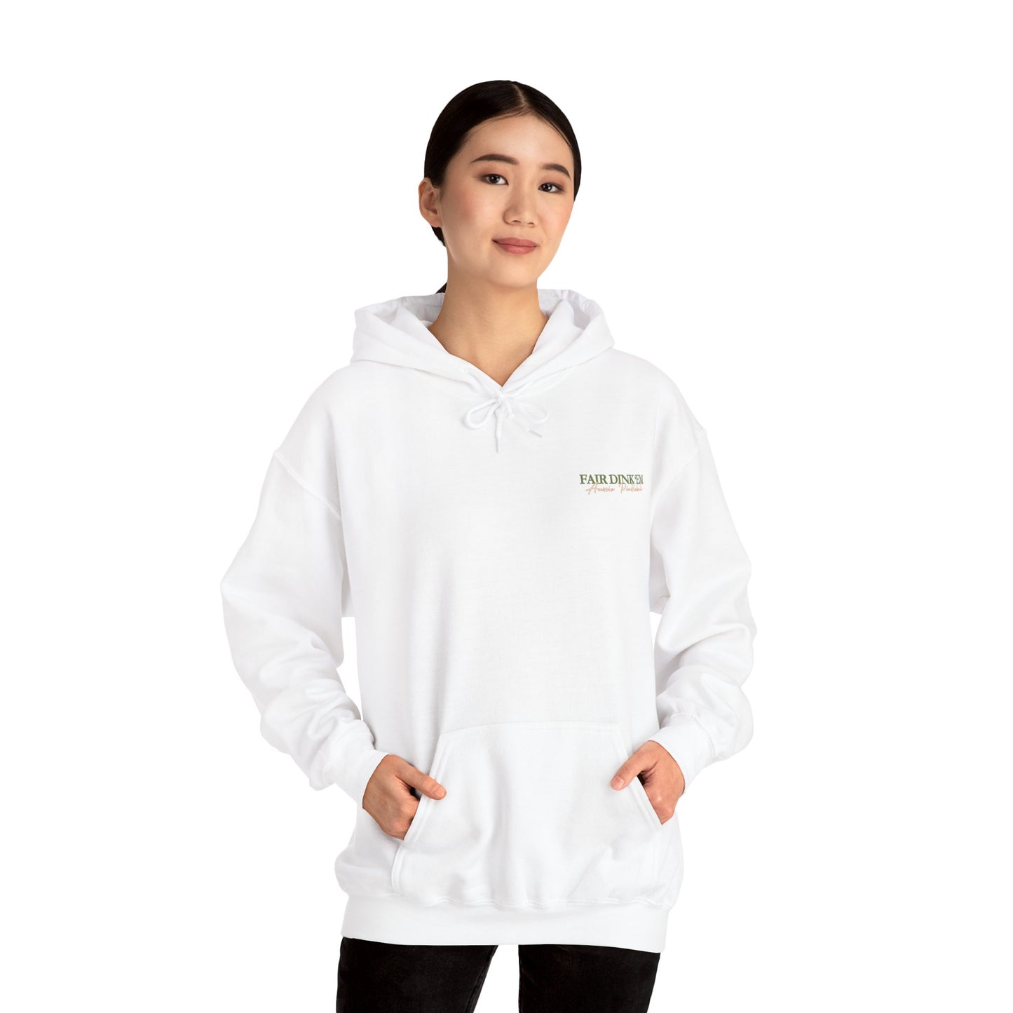 Pickleball Club Hoodie - Fair Dink 'em wordmark