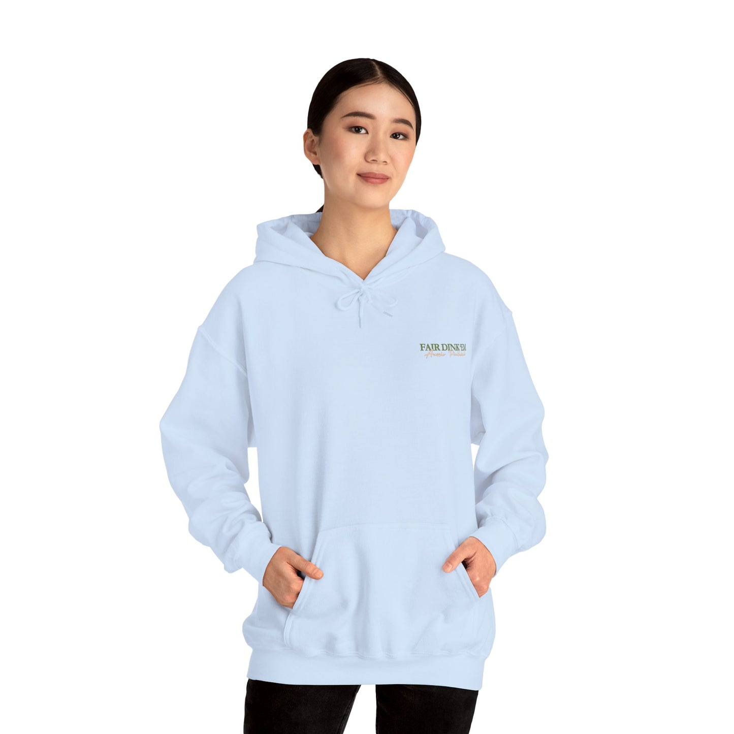 Pickleball Club Hoodie - Fair Dink 'em wordmark