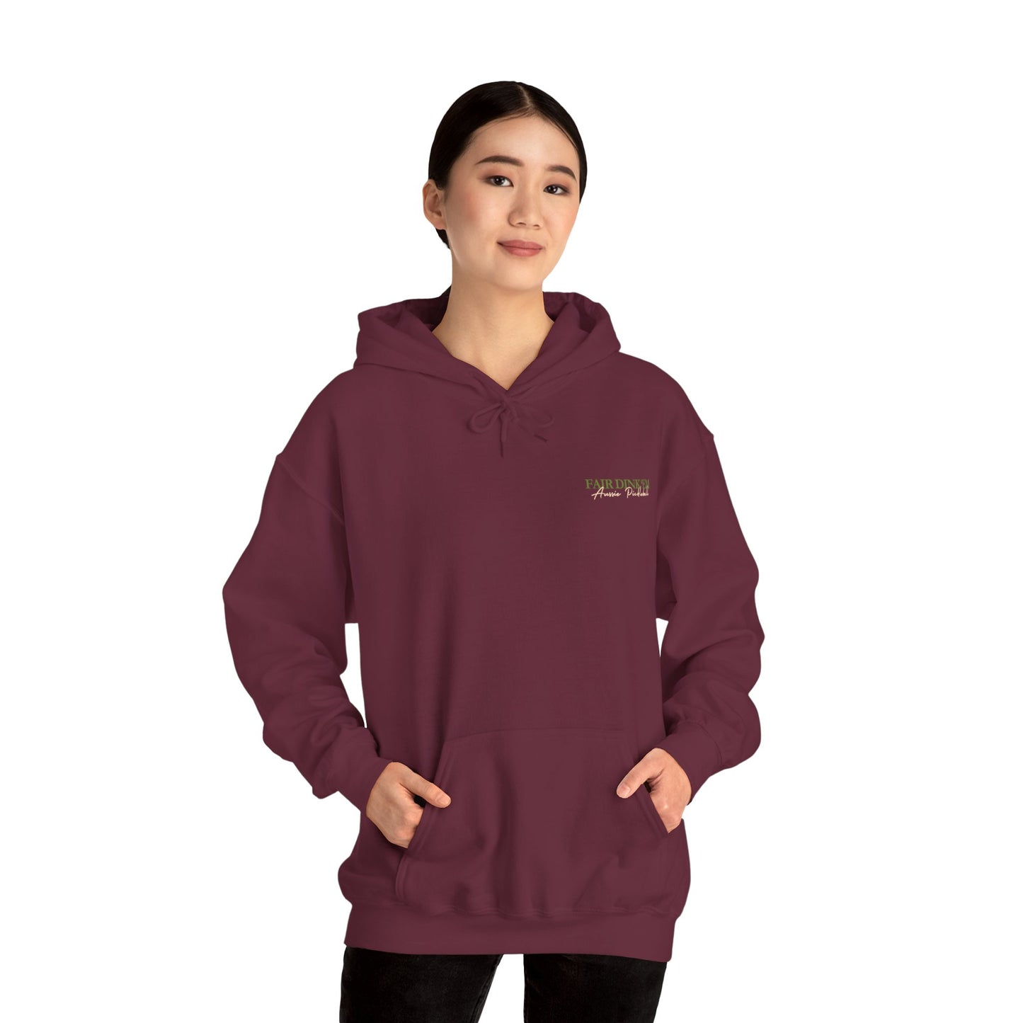 Pickleball Club Hoodie - Fair Dink 'em wordmark