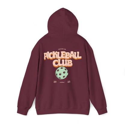 Pickleball Club Hoodie - Fair Dink 'em wordmark
