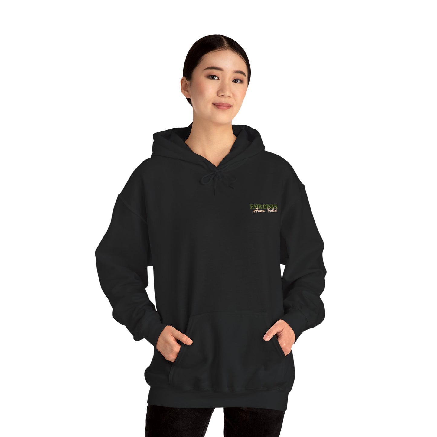 Pickleball Club Hoodie - Fair Dink 'em wordmark