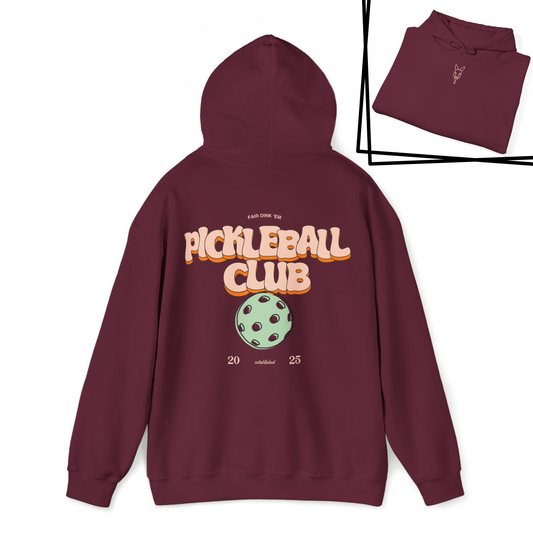 Pickleball Club Hoodie - Classic Logo