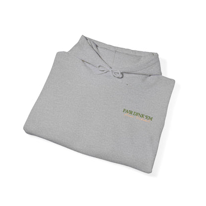 Pickleball Club Hoodie - Fair Dink 'em wordmark