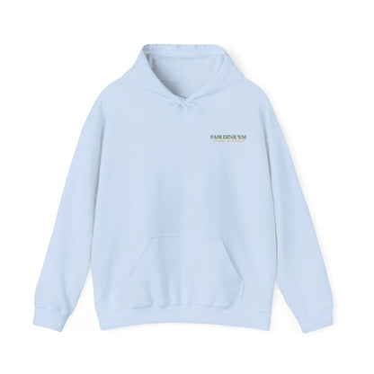 Pickleball Club Hoodie - Fair Dink 'em wordmark