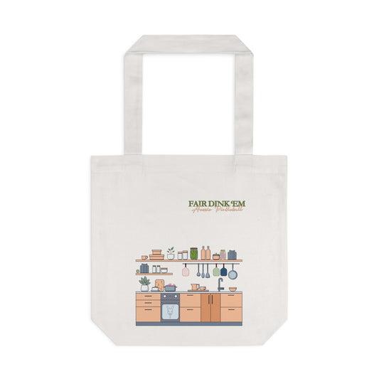 Kitchen Cotton Tote Bag