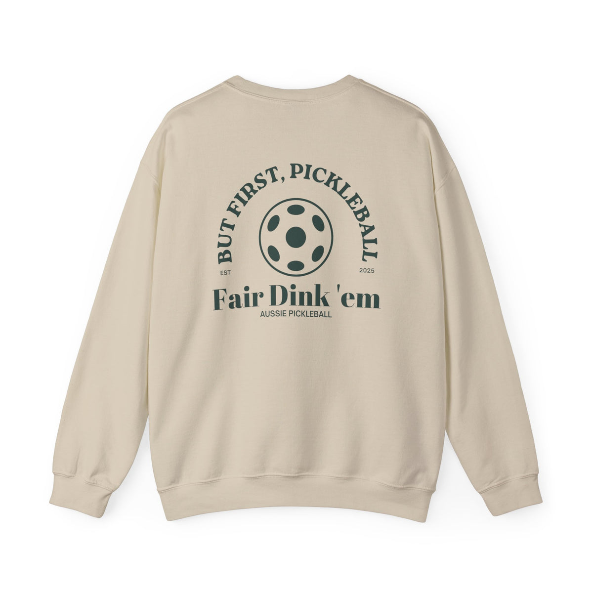 But First, Pickleball - Unisex Crewneck Sweatshirt